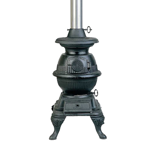 Pittsburgh Cast Iron Potbelly Wood Fire Stove
