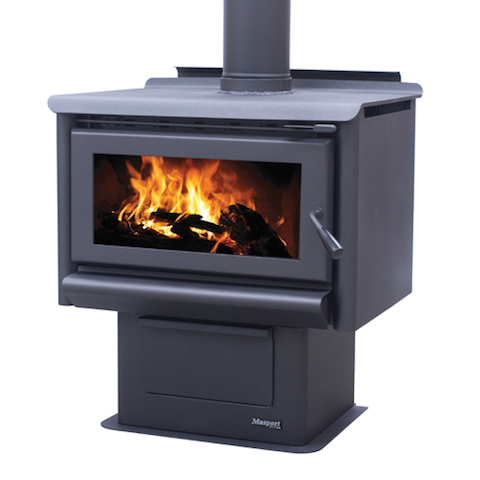 R12000 - Freestanding Wood Fireplace